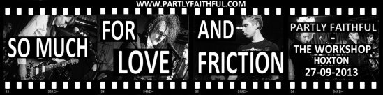 So Much For Love And Friction - Filmstrip Flyer